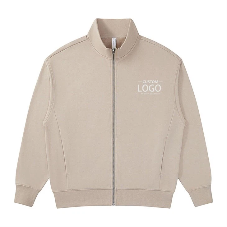 Collared Zip Up Sweatshirt For Sale