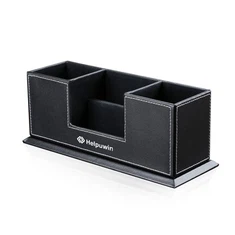 Többfunkciós bőr tolltartó